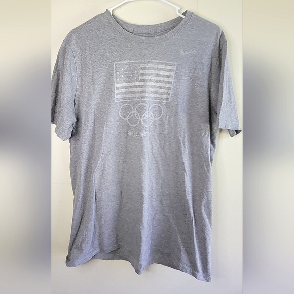 Men's Nike Olympics Rio De Janeiro 2016 Short Sleeve Tee, Size Large - Picture 1 of 3